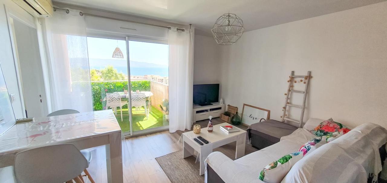 Appartement Ajaccio Vue Mer Panoramique Bagian luar foto