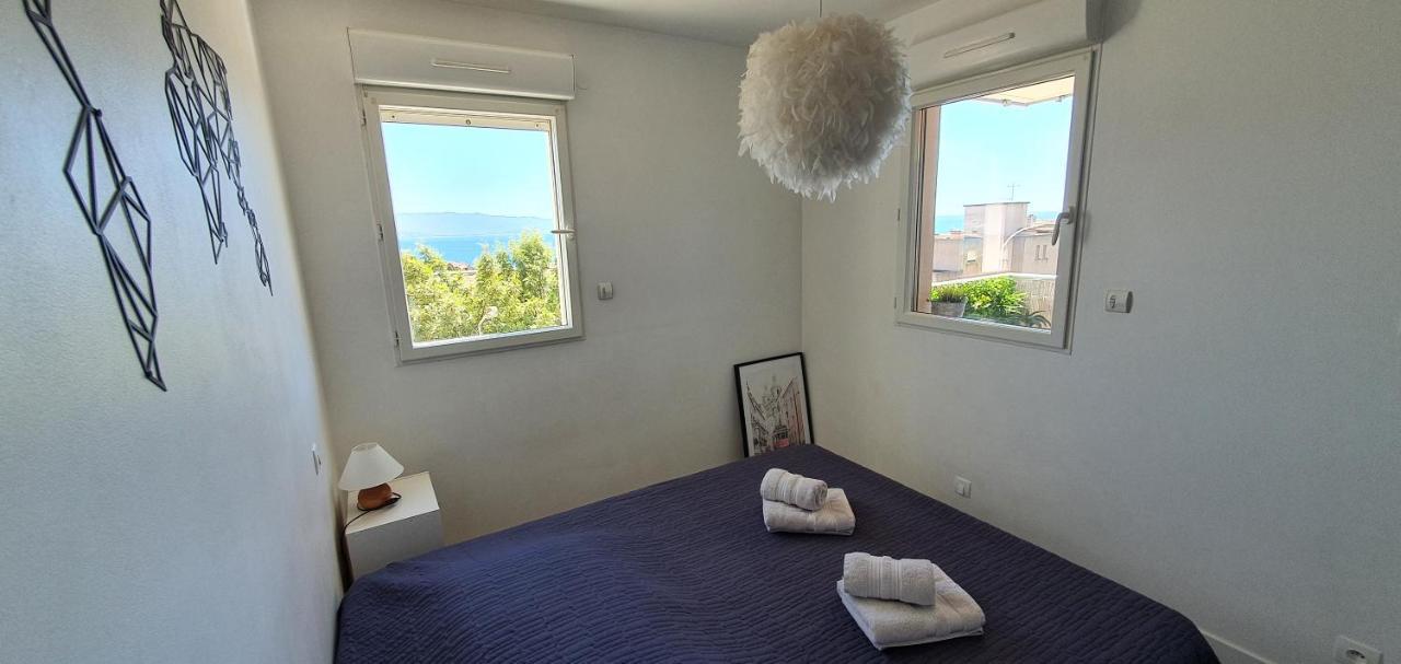 Appartement Ajaccio Vue Mer Panoramique Bagian luar foto