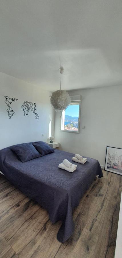 Appartement Ajaccio Vue Mer Panoramique Bagian luar foto