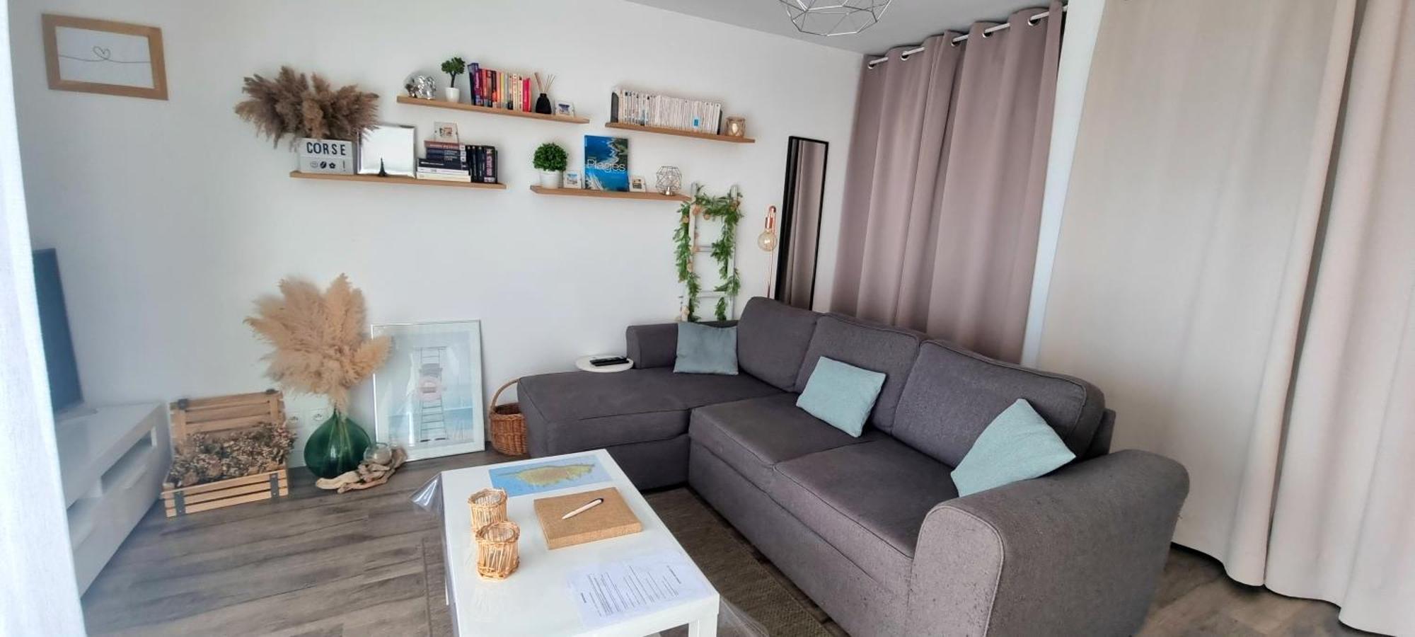 Appartement Ajaccio Vue Mer Panoramique Bagian luar foto