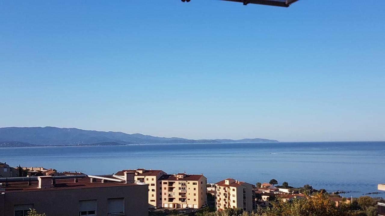 Appartement Ajaccio Vue Mer Panoramique Bagian luar foto