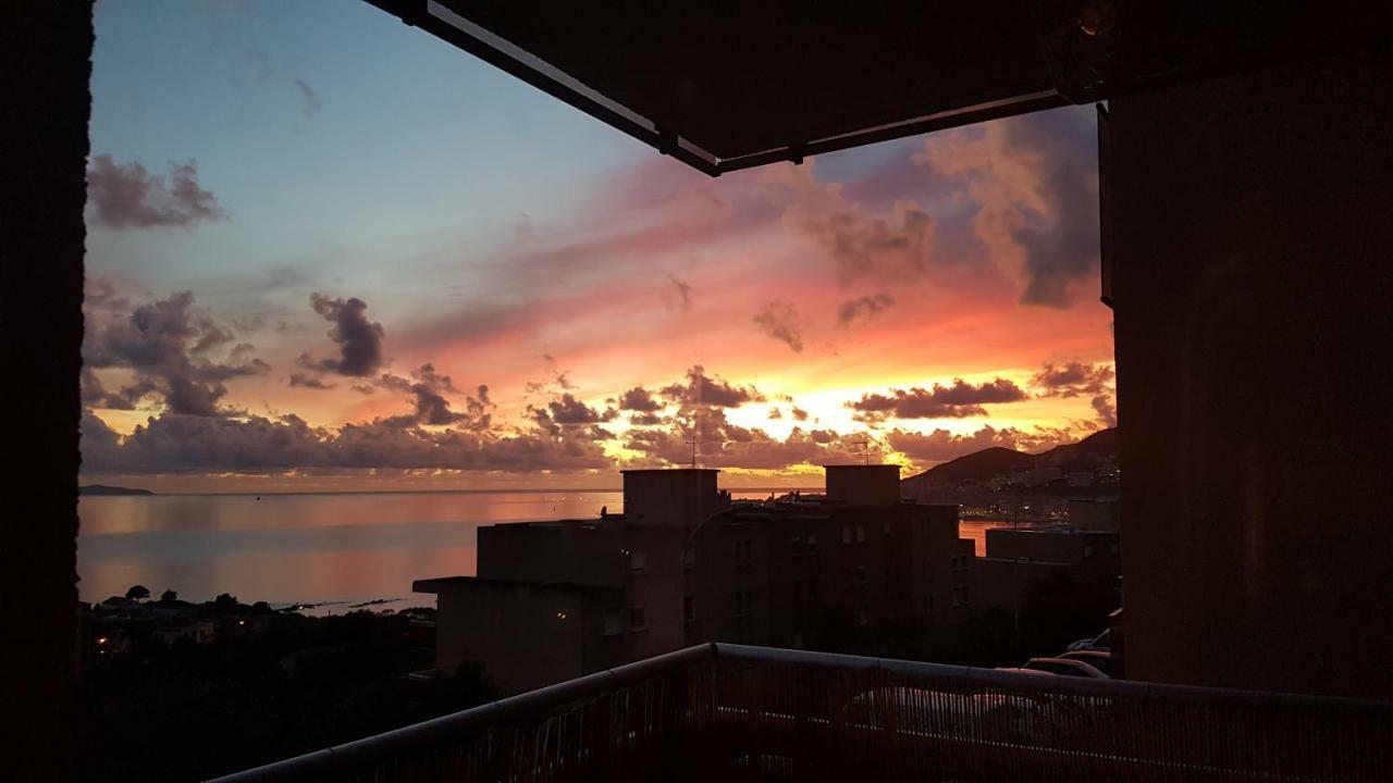 Appartement Ajaccio Vue Mer Panoramique Bagian luar foto